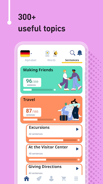 Learn German – 11,000 Words