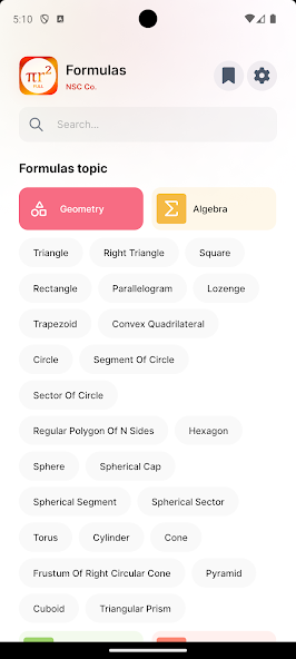 Maths Formulas