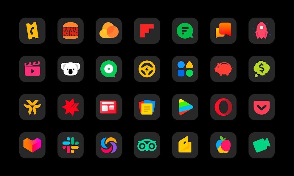 MiDark – Icon Pack