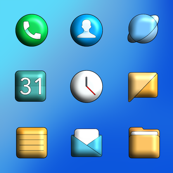 MiOS 3D – Icon Pack