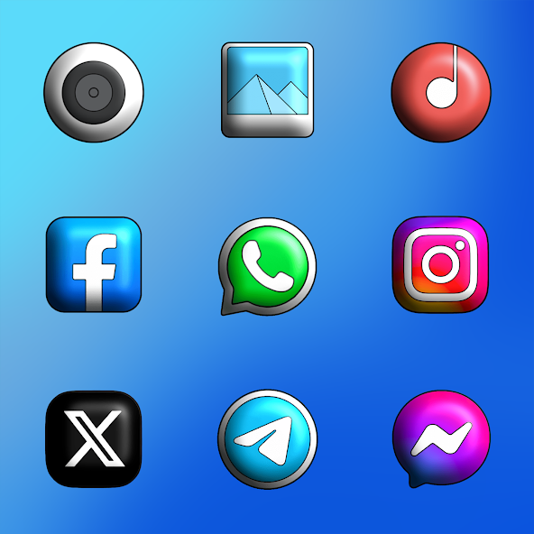 MiOS 3D – Icon Pack