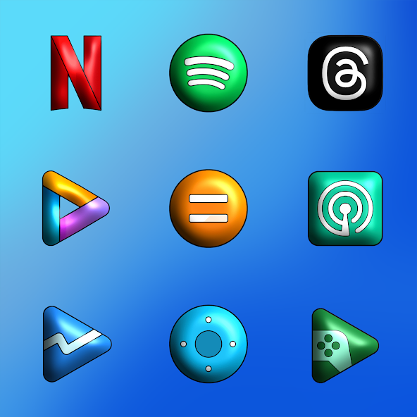 MiOS 3D – Icon Pack