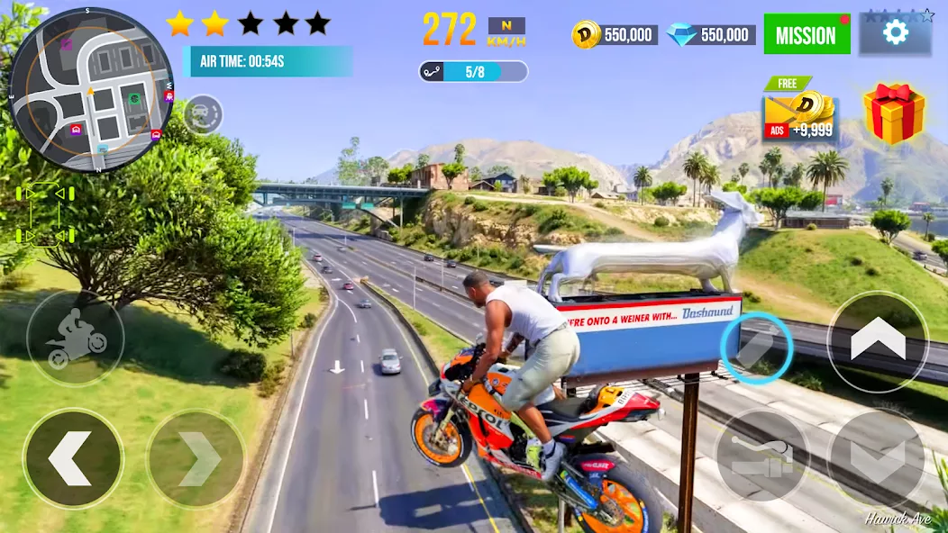 Moto Racing: Driving Simulator — screenshot 1