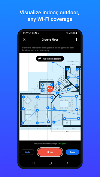 NetSpot WiFi Heat Map Analyzer