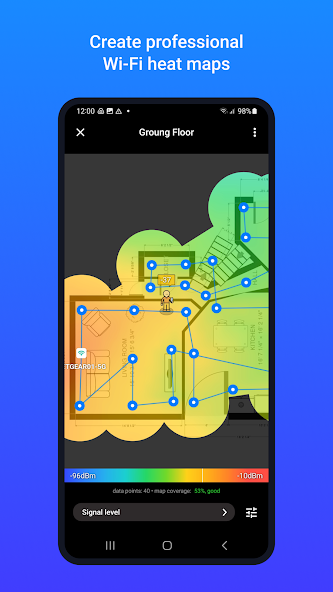 NetSpot WiFi Heat Map Analyzer