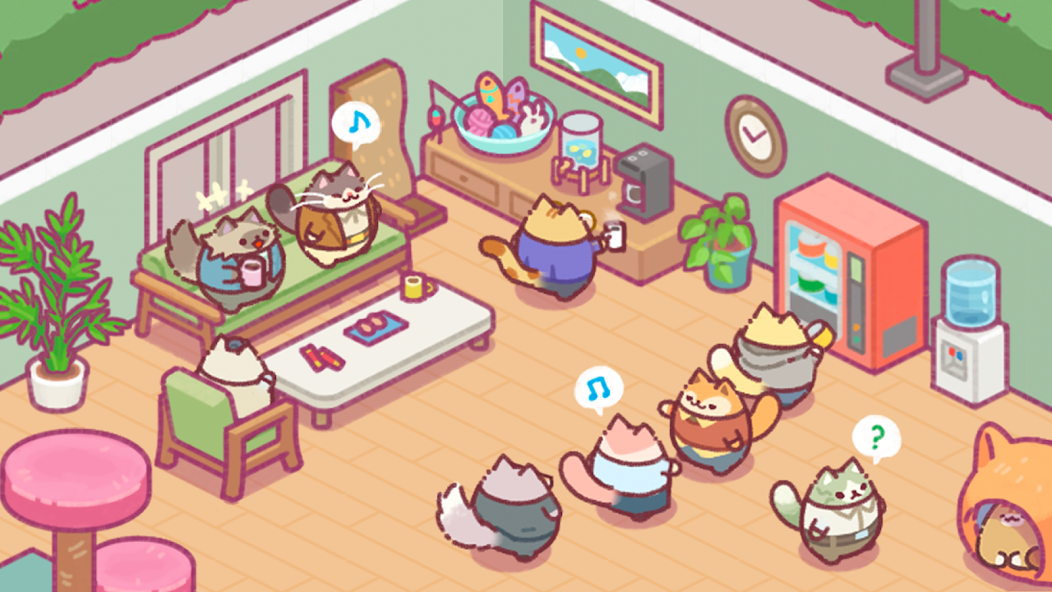 Office Cat: Idle Tycoon Game