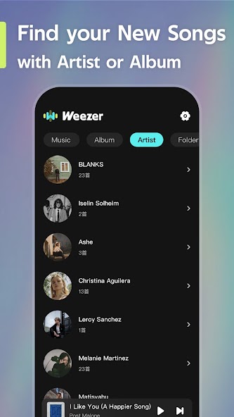 Offline Music Player – Weezer