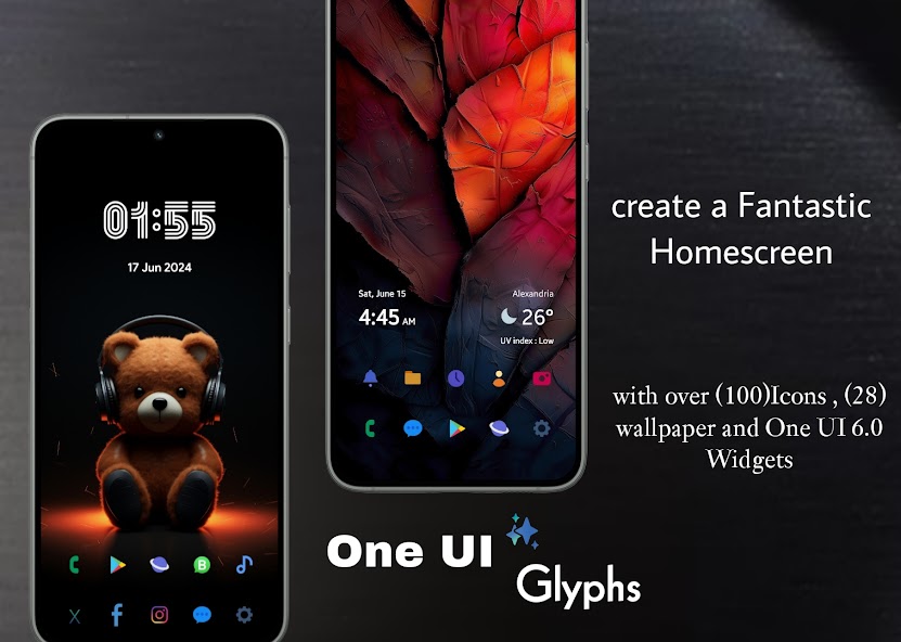 One UI Glyphs Icons