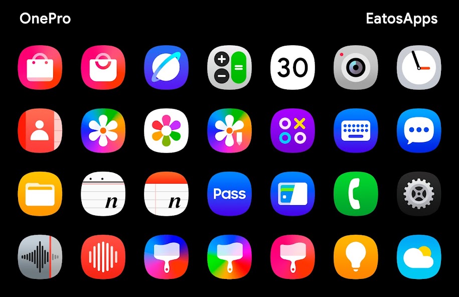 OnePro 7 – Icon Pack