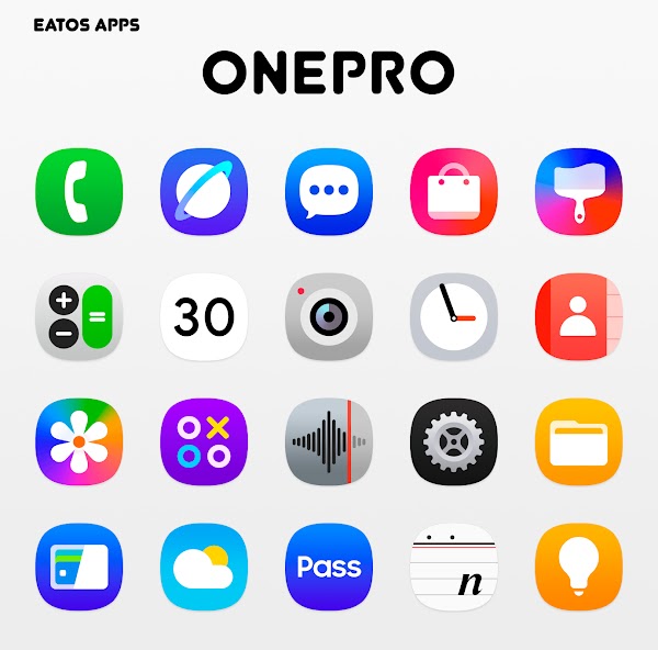 OnePro 7 – Icon Pack