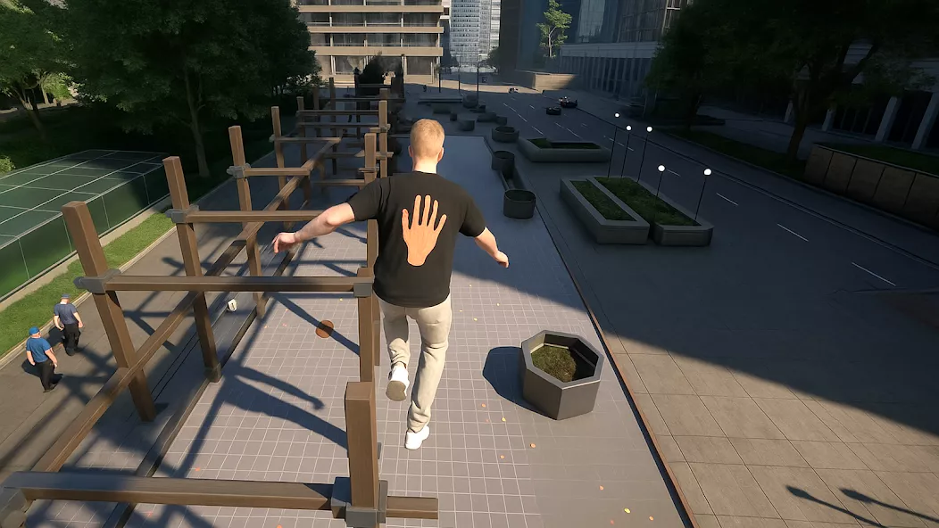 Only Going Up Parkour Rooftop