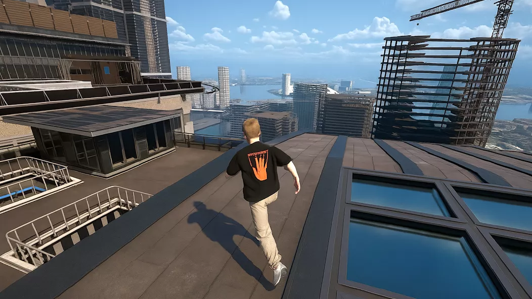 Only Going Up Parkour Rooftop