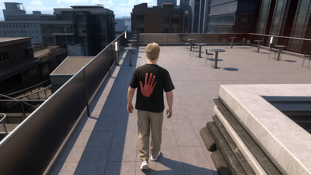 Only Going Up Parkour Rooftop