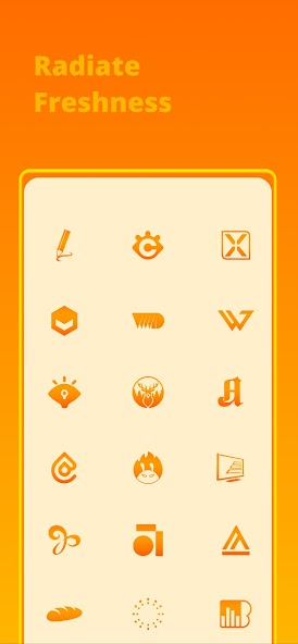 Orange Citrus – Icon Pack