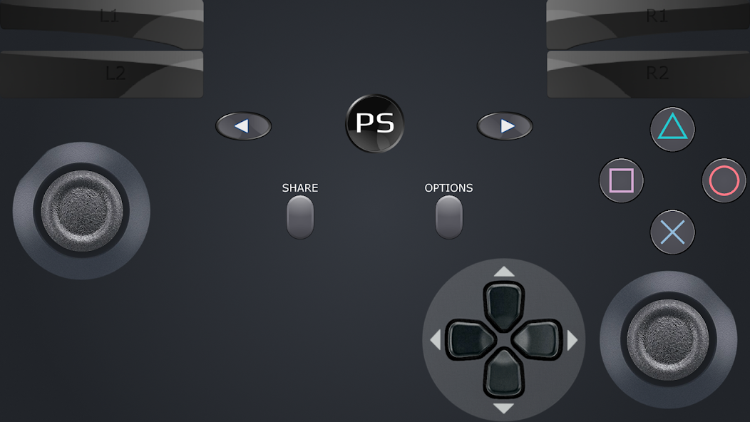 PSPad: Mobile Gamepad