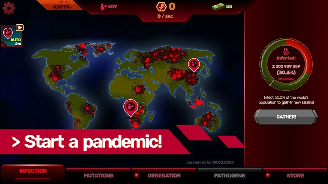 Patient Zero: Plague game