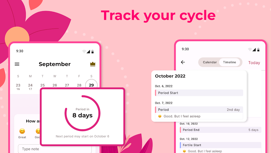 Period Tracker & Period Calendar