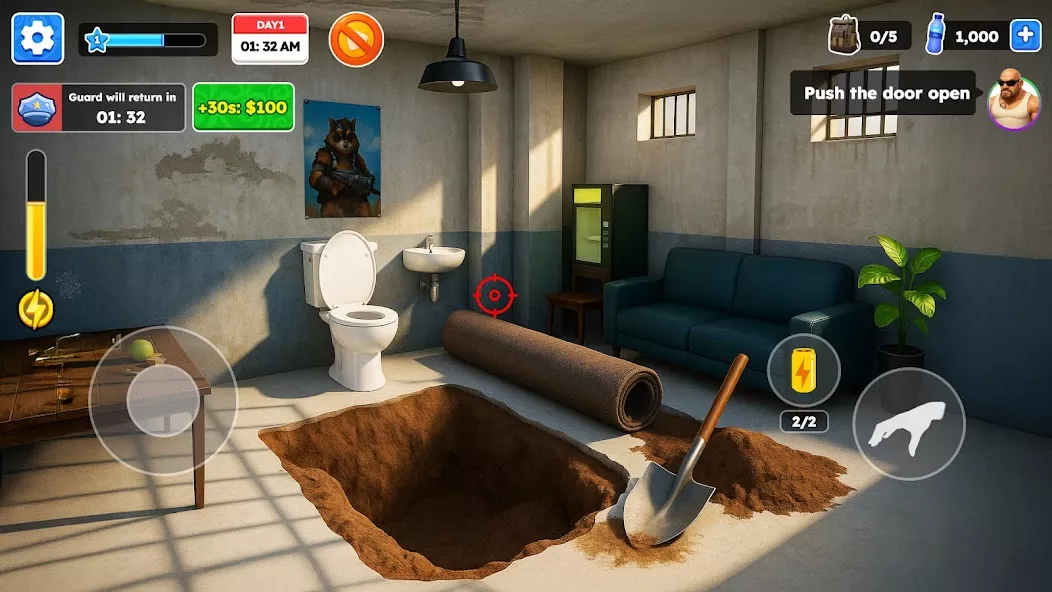 Prison Escape: Dig & Run — screenshot 1