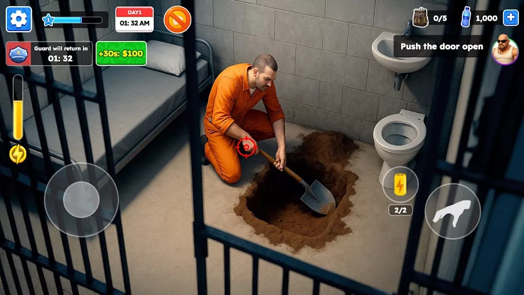 Prison Escape: Dig & Run — screenshot 1