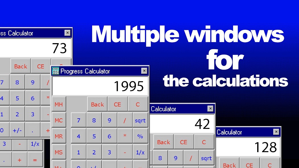 Progressbar Calculator – retro