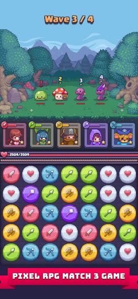 Puzzle Heroes: RPG Match Quest