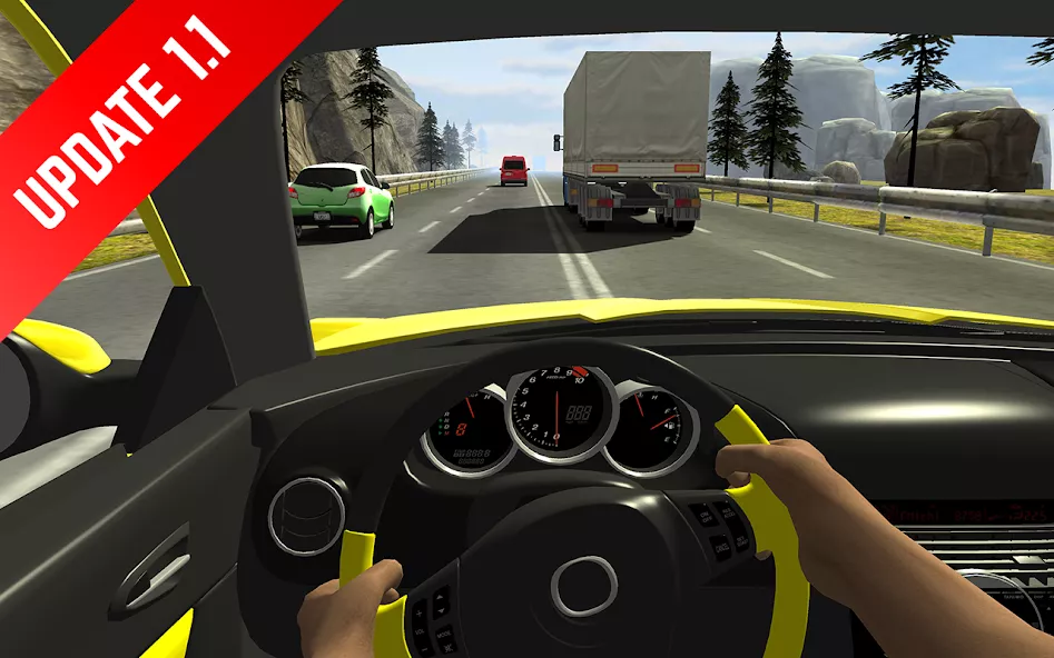 Racing in Car — screenshot 1