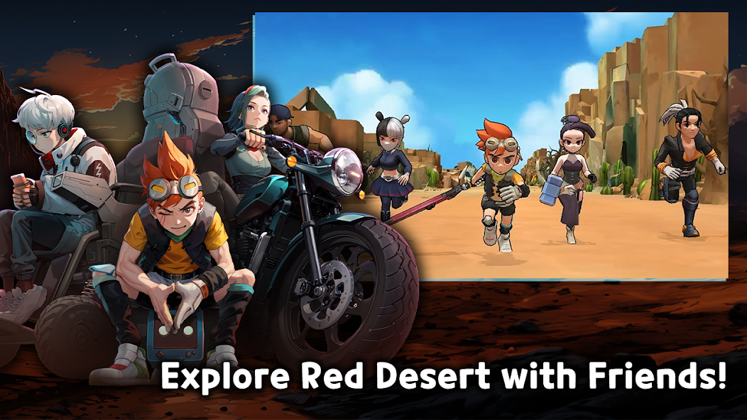 Red Desert: team RPG