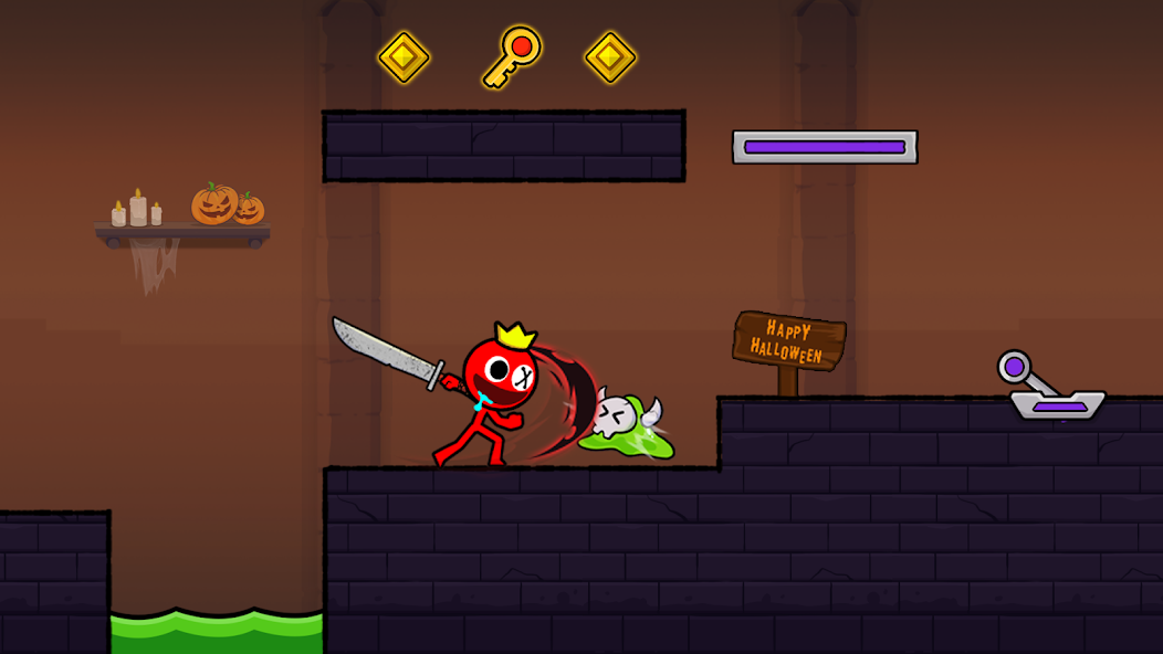 Red Stick Boy: Adventure Game