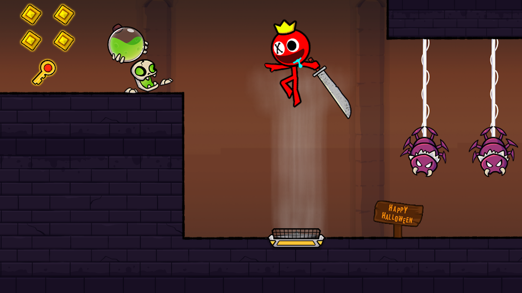 Red Stick Boy: Adventure Game