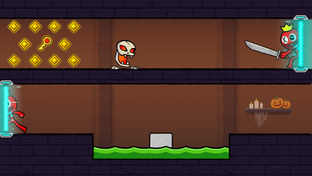 Red Stick Boy: Adventure Game