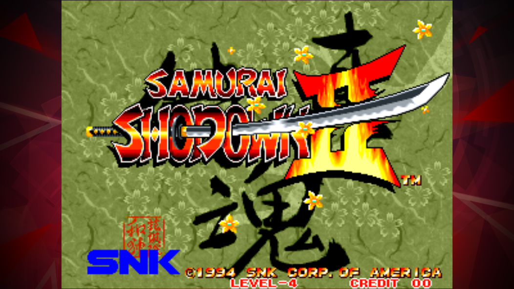 SAMURAI SHODOWN II ACA NEOGEO