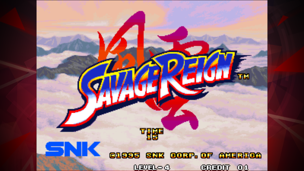 SAVAGE REIGN ACA NEOGEO