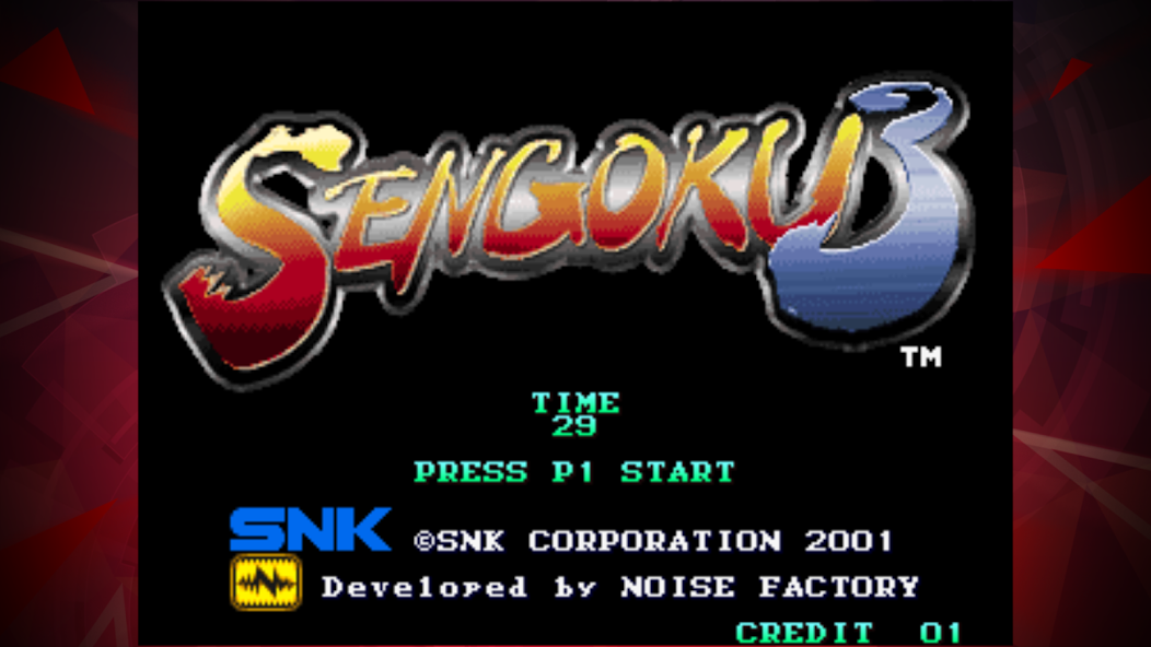 SENGOKU 3 ACA NEOGEO