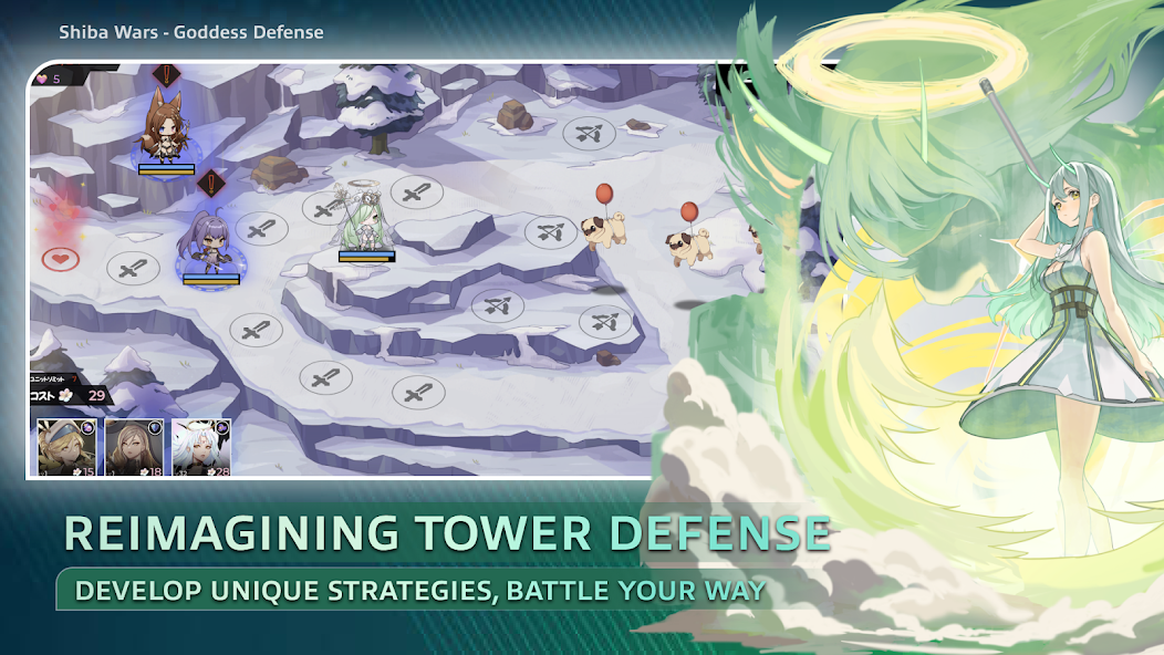 Shiba Wars: Tower Defense TD