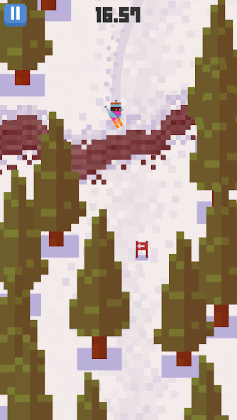 Skiing Yeti Mountain