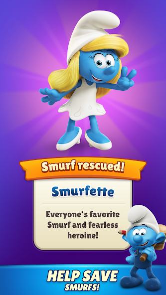 Smurfs Magic Match