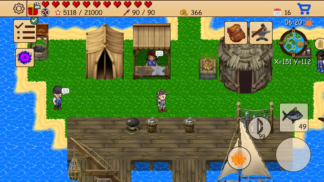 Survival RPG: Pirate Adventure