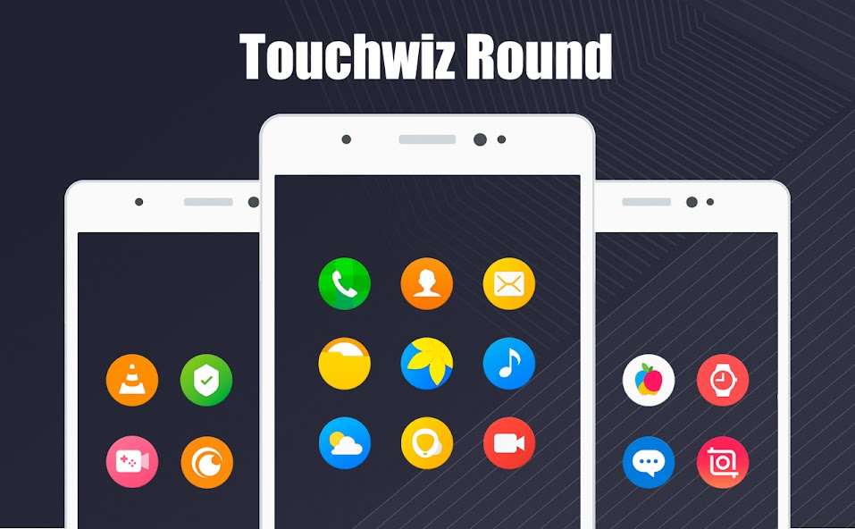 TouchWiz – Icon Pack (Round)