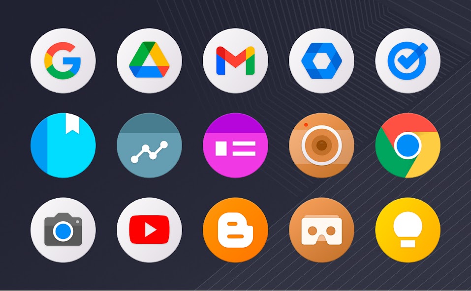 TouchWiz – Icon Pack (Round)