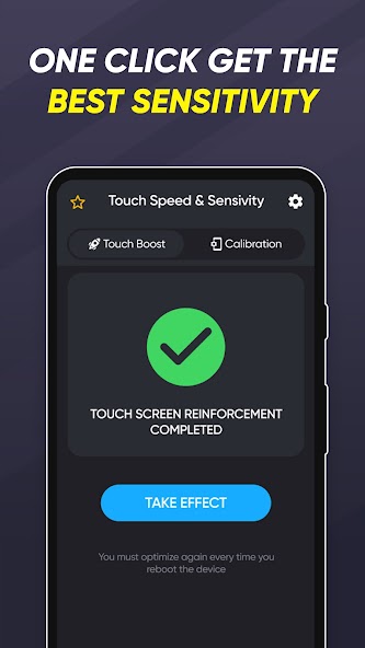 Touchscreen Response Speed Up