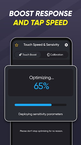 Touchscreen Response Speed Up