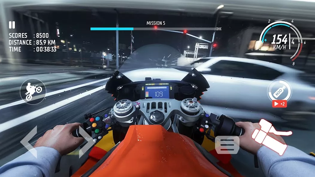 Traffic Bike: Driving City 3D