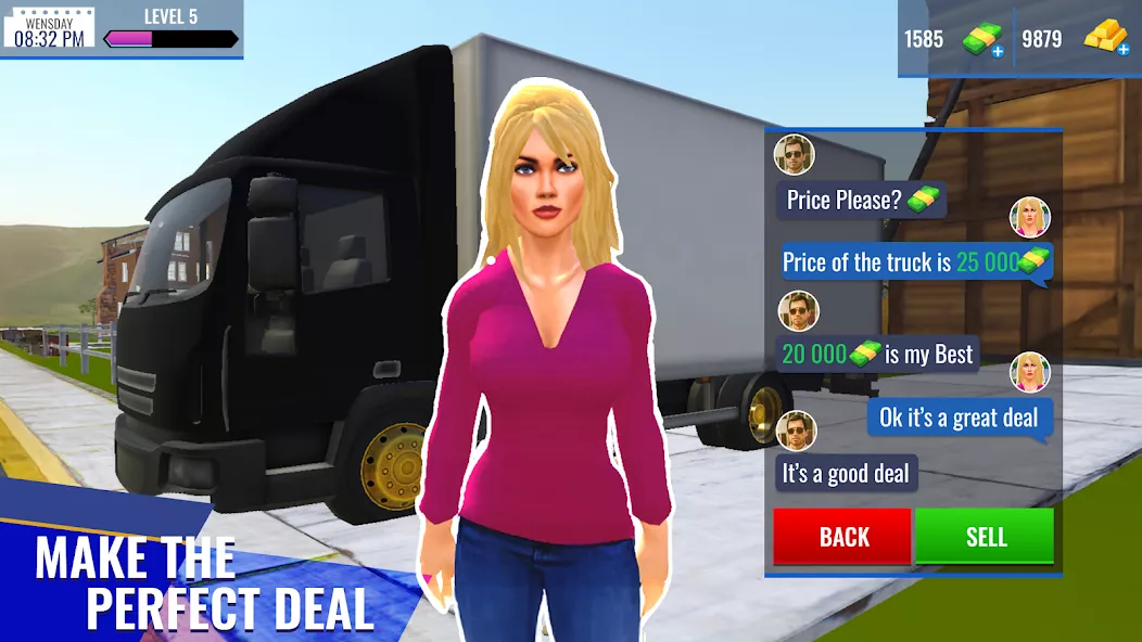Truck Sales Simulator — screenshot 1