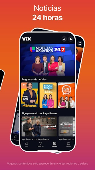 ViX: TV, Deportes y Noticias