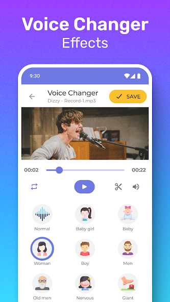 Video Voice Changer + Effects