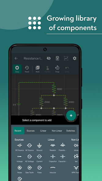 VoltSim – circuit simulator