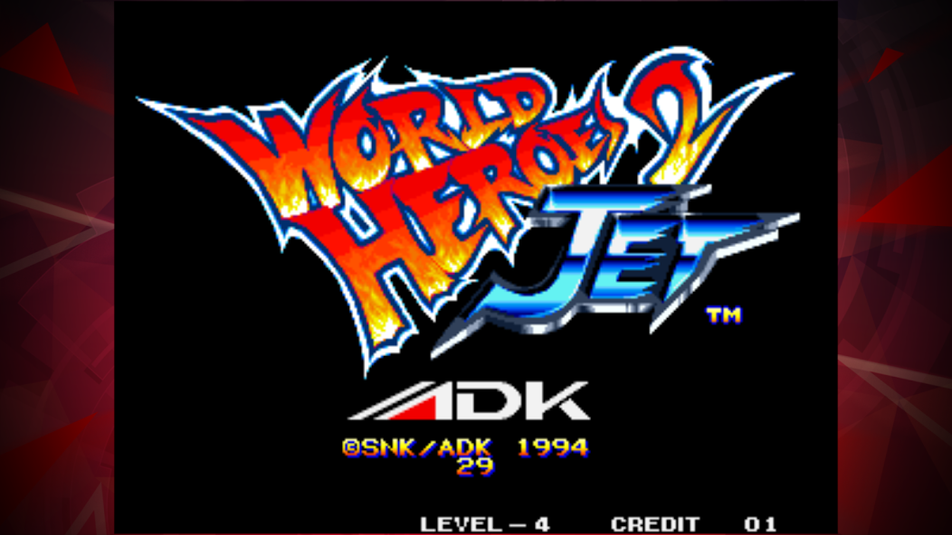 WORLD HEROES 2 JET ACA NEOGEO