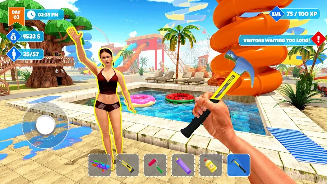 Waterpark Manager Simulator — screenshot 1