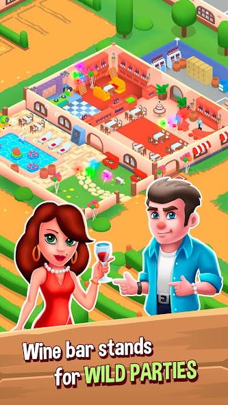 Wine Factory Idle Tycoon Game