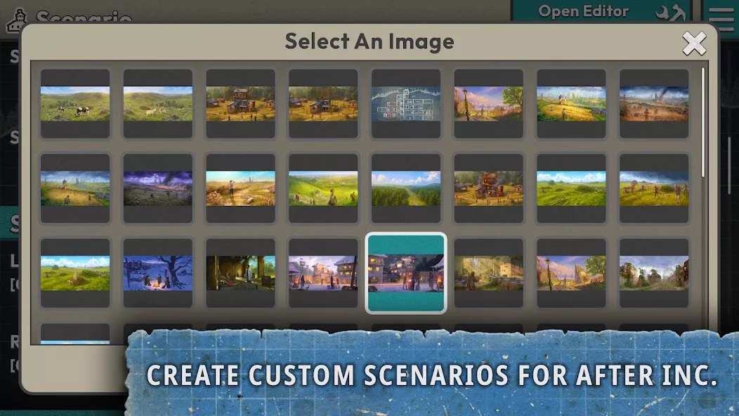 After Inc. Scenario Creator — screenshot 1